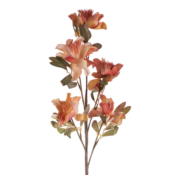 Ukrasni cvijet od foamiran pjene FLORE 784 89 CM POMARAŃCZOWY