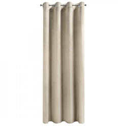 Zavjesa od jednobojnog mekog baršuna 140x250 cm ROSA