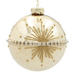 Staklena kugla za božićno drvce ∅ 10cm