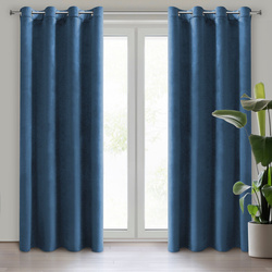 Zavjesa od jednobojnog mekog baršuna 140x250 cm  ROSA