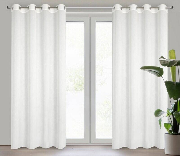 Zavjesa MELINDA 135x250 cm bijela