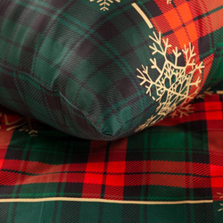 Božićna posteljina s printom  160x200 mikrovlakno Star