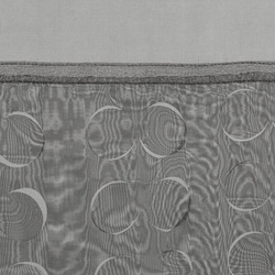 Zavjesa DEBORA na traci 140x270 cm crna