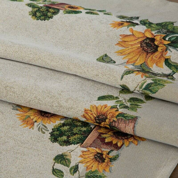 Goblen stolnjak sa cvjetnim motivom 140x180