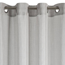Zavjesa sa sjajnim koncem 140x250 cm siva boja Elicia