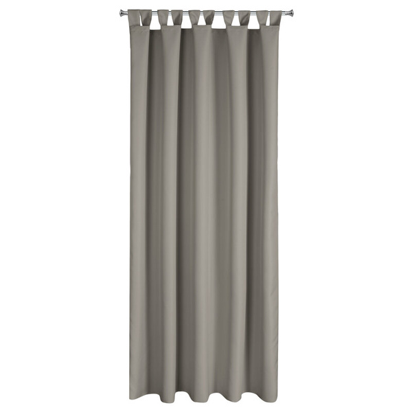 Zavjesa za terasu 155x220 boja siva od nepromočive tkanine sa čičak trakama GARDEN  2