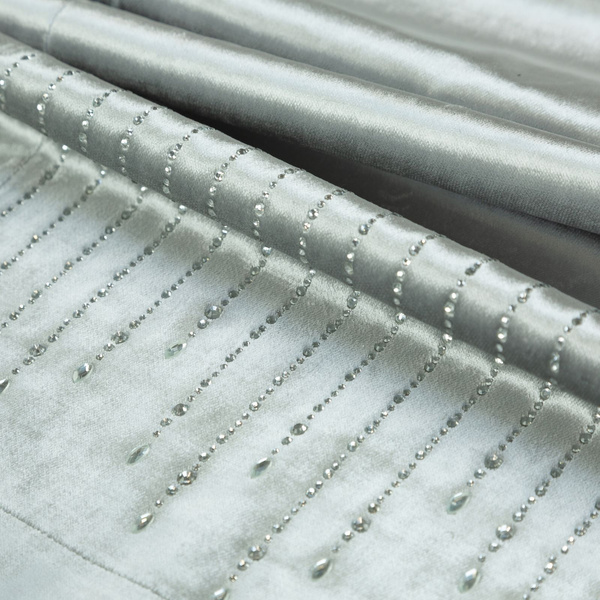 Nadstolnjak za stol od sjajnog baršuna s cirkonima 35x180 Royal 3