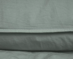 Zelena pamučna posteljina 240x220 pakirana u atraktivnu Stone Washed Green vrećicu