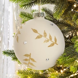 Staklena kugla za božićno drvce ∅ 8cm