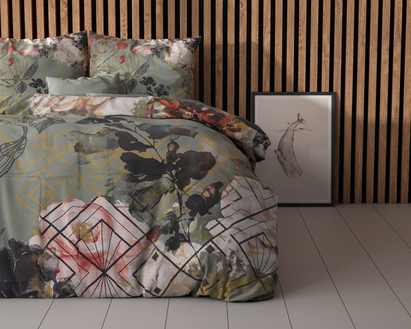 Set posteljine 240x200/220 od mikrovlakana sa čistim printom, nije potrebno glačanje