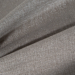 Okrugli stolnjak s lanenim tkanjem i sjajnim koncem, završen dvostrukom trakom na rubovima ∅ 180 cm Bianca 2