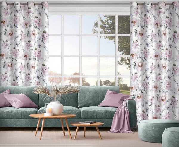 Zavjesa 140x250  ROSELIN od mikrovlakana