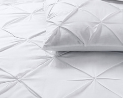 Pamučna bijela posteljina za apartmane 140x220 Salvador