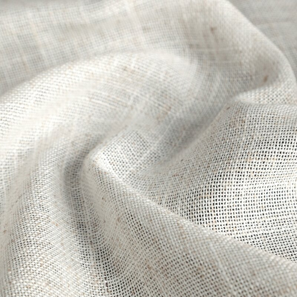 Prirodna zavjesa s vidljivim i prirodnim tkanjem s daškom lana, 140x250 cm - ELINA