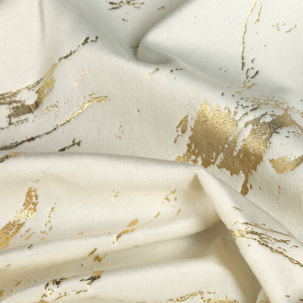 Gotova zavjesa 140x270 od baršuna ukrašena sjajnim mramorom Molly