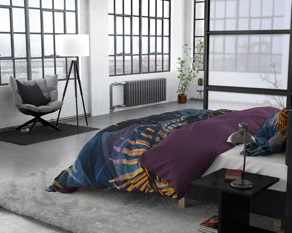 Posteljina od pamučnog satena lux 200x200/220 Dreamhouse 