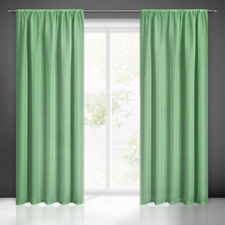 Gotova zavjesa mix 4 trakasta 140x250 cm zelene boje