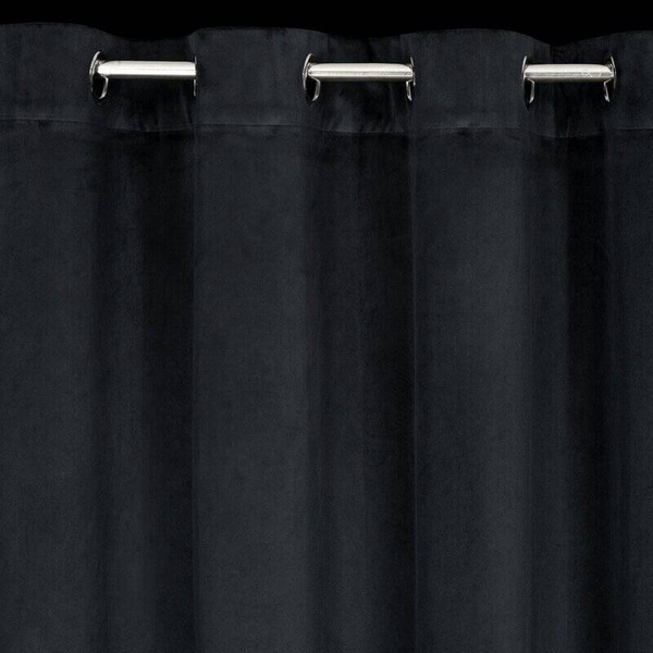 Gotova baršunasta zavjesa s volanima i ukrasnim kamenčićima Carli 140 x 250 cm