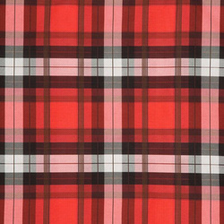 Božićni set posteljine 140x200 s motivom kariranog šara i slatkim božićnim drvcima Scarlet