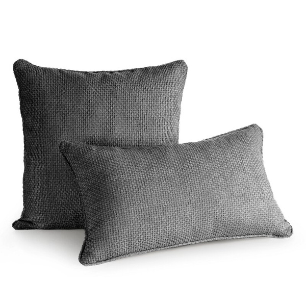 Jastučnica od šenila 50x30 cm s ukrasnim rubom Senil 6