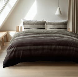 Posteljina od flanela 240x220 siva, mekana na dodir Marcus