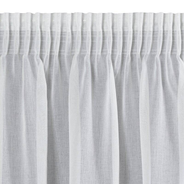 Zavjesa od etamina, ukrašena volanima na dnu 300x250 na traci Dani