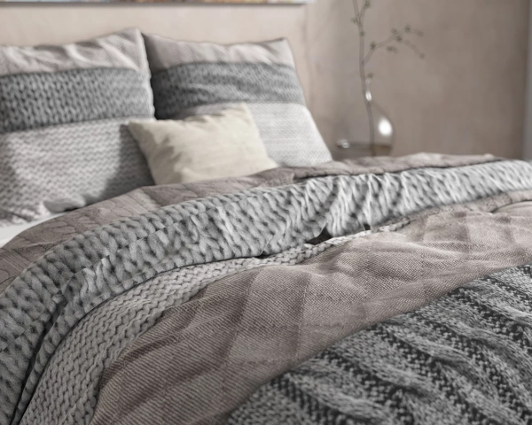 Topla posteljina od flanela 240x220, mekana na dodir posteljina 100% flanel pamuk