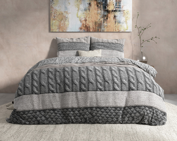 Topla posteljina od flanela 200x220, mekana na dodir posteljina 100% flanel pamuk
