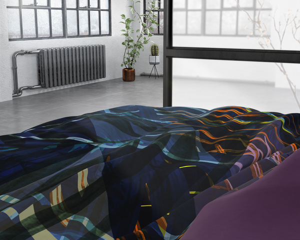 Posteljina od pamučnog satena lux 200x200/220 Dreamhouse 