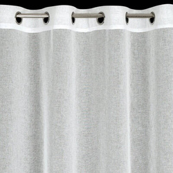 Zavjesa 140x250 od gaze ukrašena moher koncem MARGARET 2 