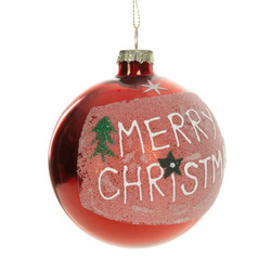 Staklena kugla za božićno drvce ∅ 8cm