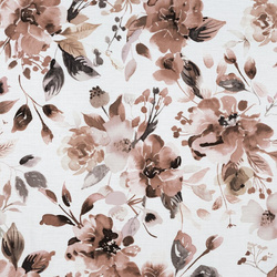 Posteljina 160x200 cm od pamučnog satena s cvjetnim uzorkom SPRING