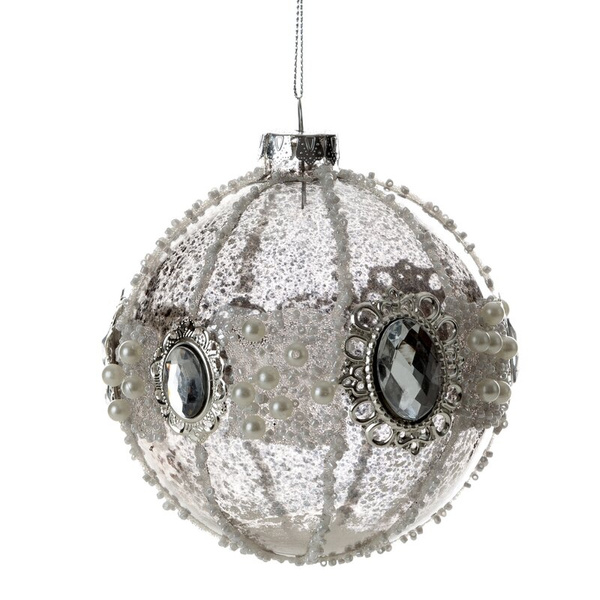 Staklena kugla za božićno drvce ∅ 10cm