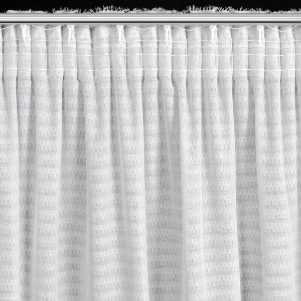 Zavjesa od šenil niti izrađena od šifonske tkanine 135x270 traka - REINA - Eva Minge Premium
