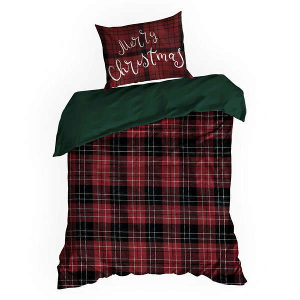 Božićna posteljina 160x200 cm, ranforce pamuk