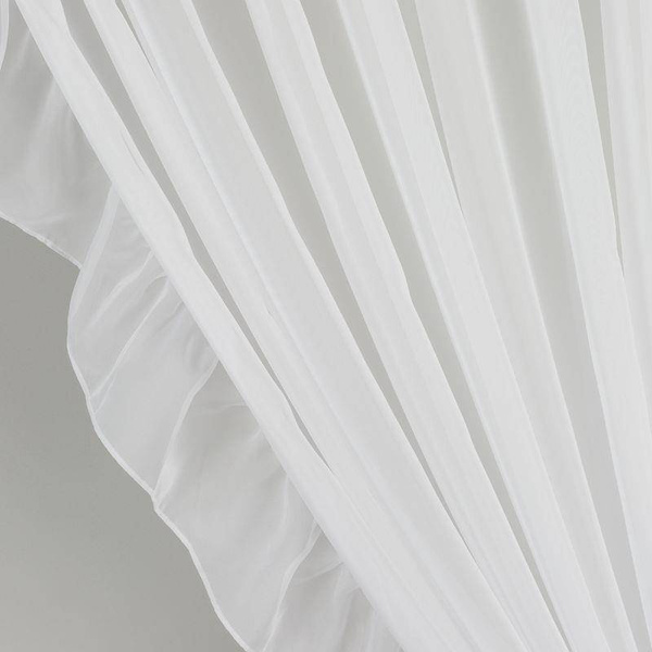 Gotova zavjesa dek 400x250 cm bijela boja