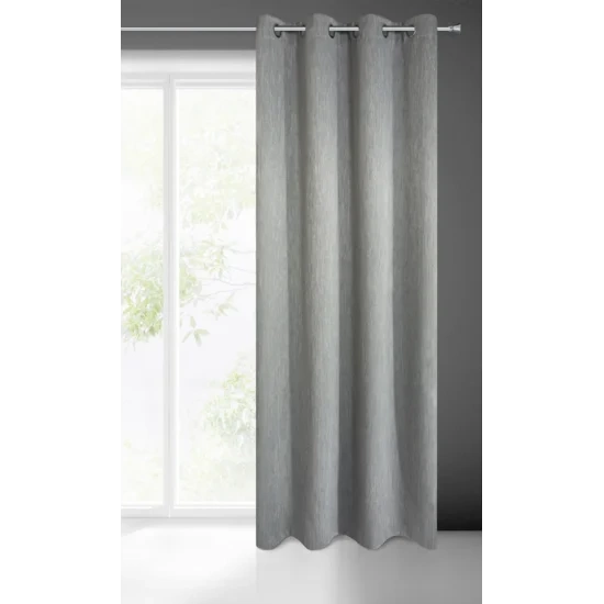 Zavjesa za zamračivanje od deblje, strukturne melanž tkanine 135x250 Rossie