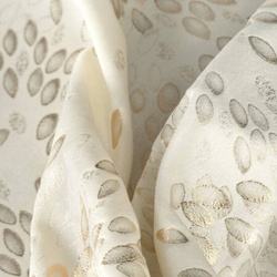 Zavjesa 140x270 , baršun, s printom sitnih listića Felis