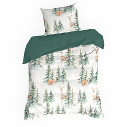 Božićna posteljina 160x200 cm, ranforce pamuk