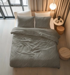 Pamučna posteljina 140x200/220 Sleeptime Pure Mellow Stone