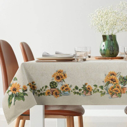 Goblen stolnjak sa cvjetnim motivom 140x180