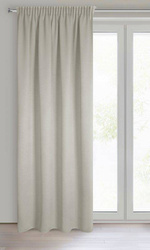 Zavjesa za zamračivanje sa strukturalnim uzorkom, glatka, polumat 135x250 Carlo bež